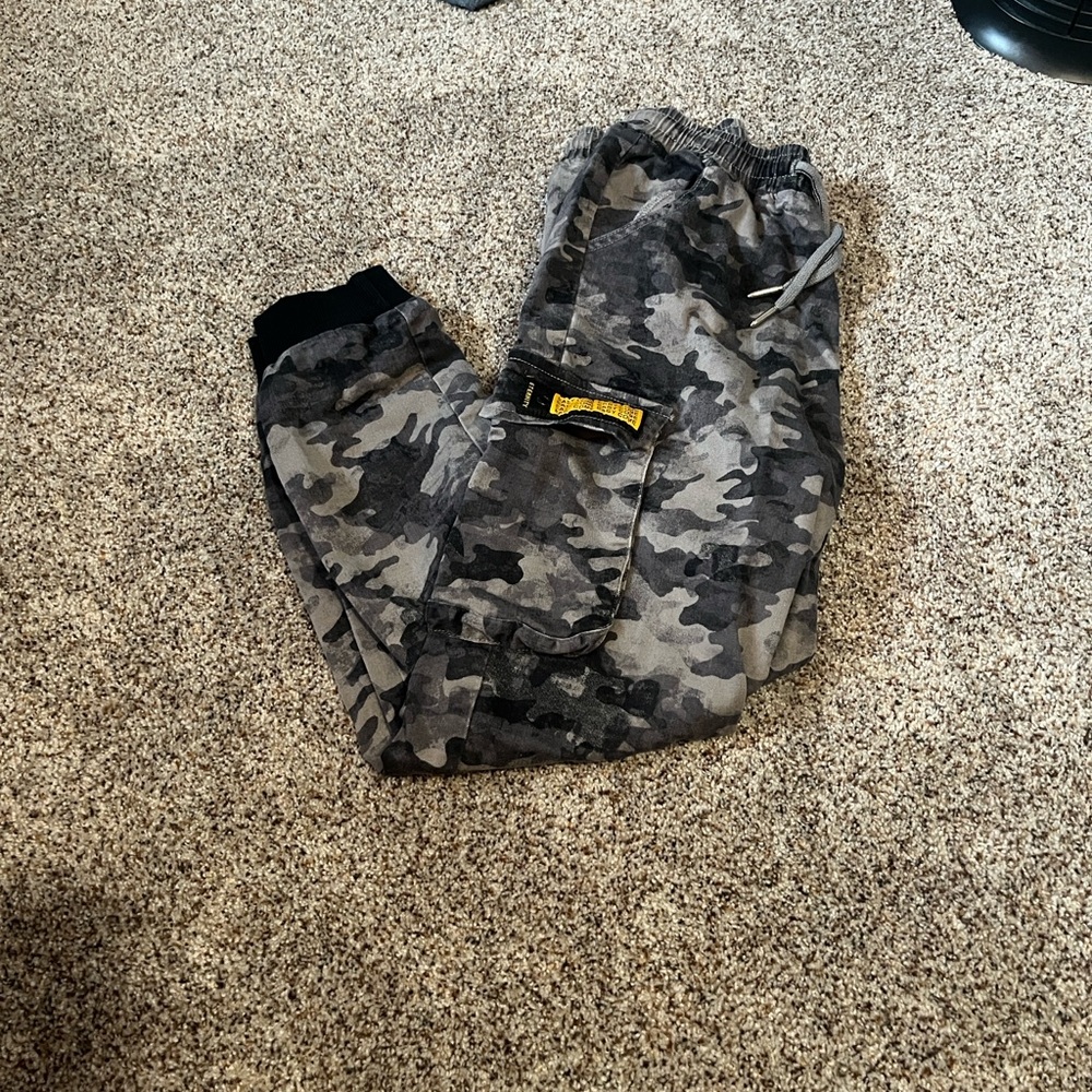 Amazon Kids Camouflage Cargo Pants